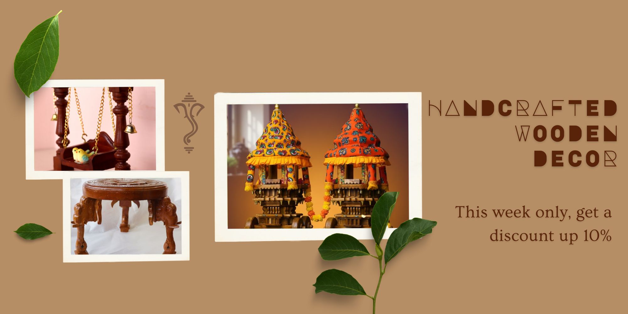 Hidden Leaf — Artisan Wooden Decor